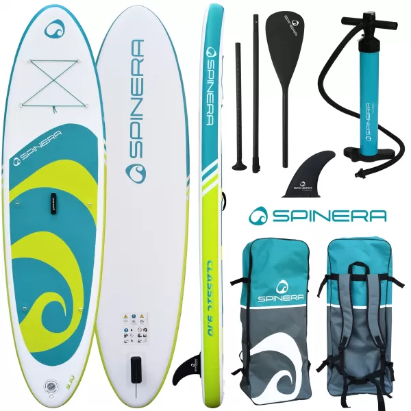  Eveződeszka SPINERA Classic 910 Pack 1 ZÖLD/SÁRGA 