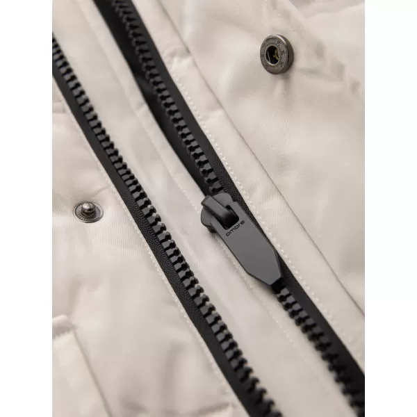  Férfi parka OMBRE OM-JALJ-0310 KRÉM 