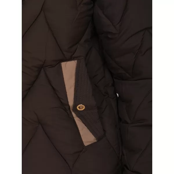  Női kabát DSTREET TY6084 BARNA 