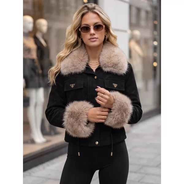  Női kabát DSTREET TY5703 FEKETE 
