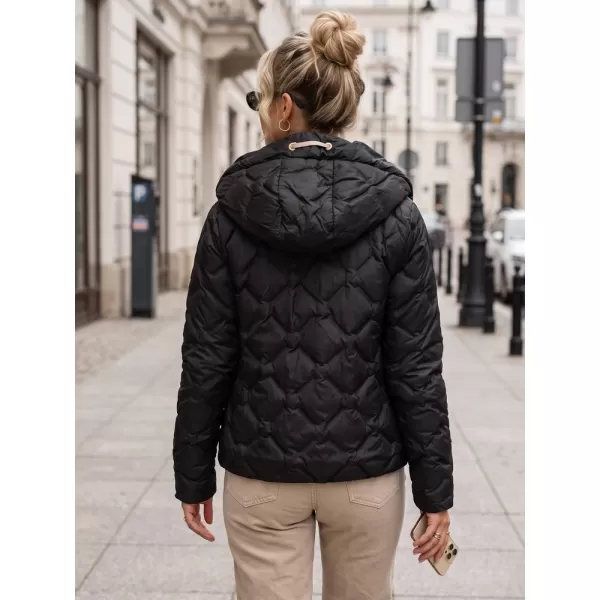  Női kabát DSTREET TY5886 FEKETE 