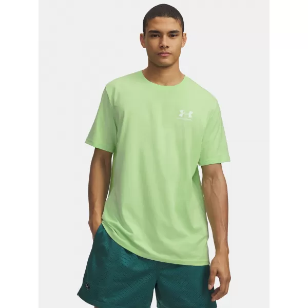  Férfi póló UNDER ARMOUR M SPORTSTYLE LC SS 1326799-712 ZÖLD 