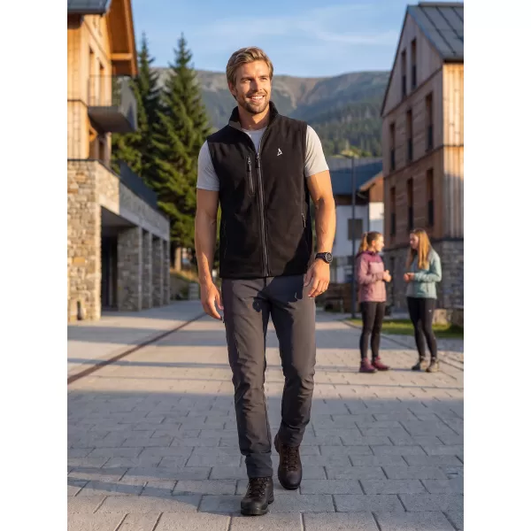  Férfi polár mellény ALTISPORT ALM002525 FEKETE 
