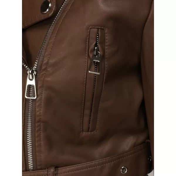  Női kabát DSTREET TY5672 BARNA 
