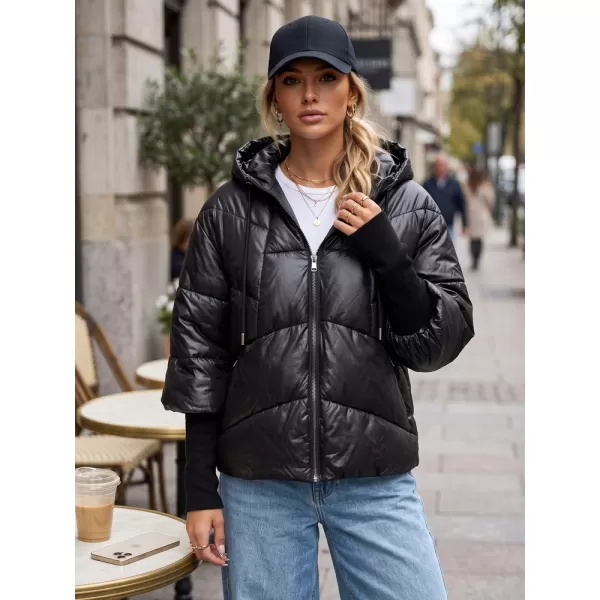  Női kabát DSTREET TY5797 FEKETE 