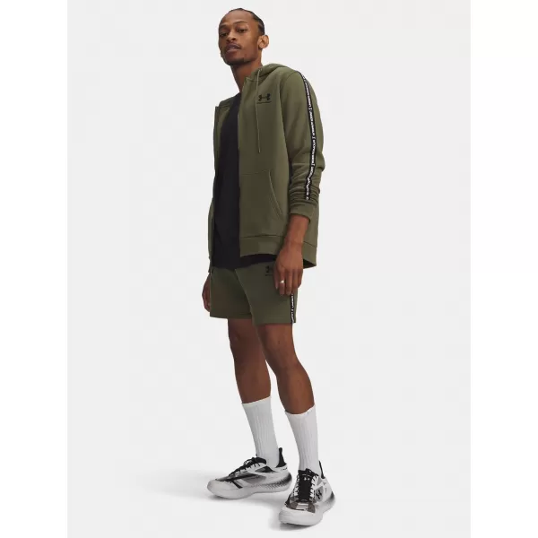  Férfi rövidnadrág UNDER ARMOUR ICON FLEECE SHORT TAPING 1390299-391 ZÖLD 
