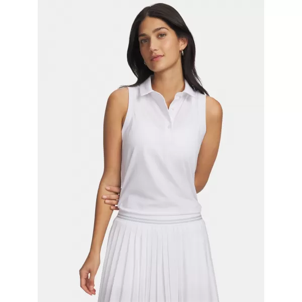  Női felső UNDER ARMOUR UA ARMOURDRY SL POLO 6009804-100 FEHÉR 