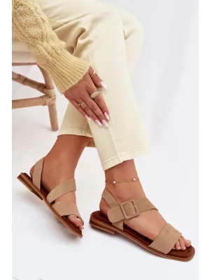 Női szandál BIG STAR SHOES TT274491 BÉZS