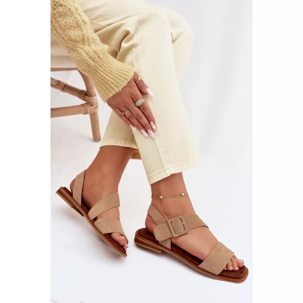  Női szandál BIG STAR SHOES TT274491 BÉZS 