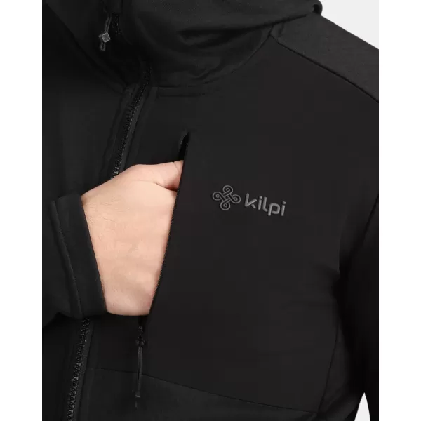  Férfi polár pulóver KILPI SEVELEN-M 1M0202KI FEKETE 