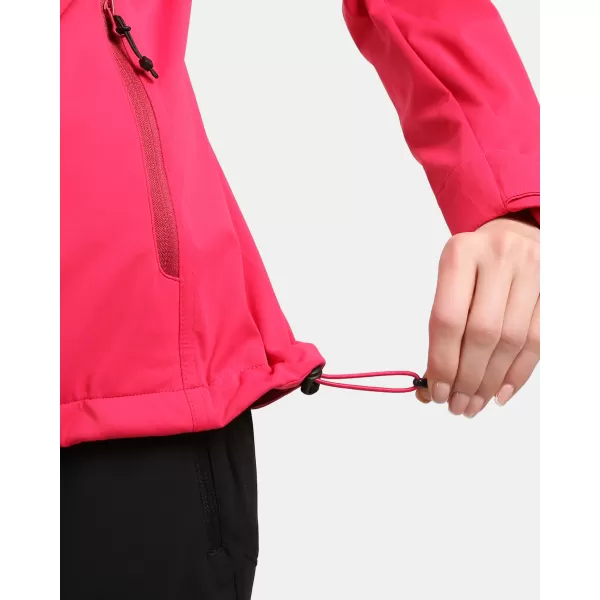  Női softshell kabát KILPI BELTRA-W 1L0112KI RÓZSASZÍN 