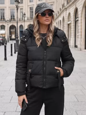 Női kabát DSTREET TY5747 FEKETE