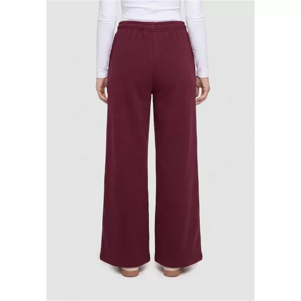  Női melegítőnadrág URBAN CLASSICS TB8169-00606 BURGUNDIA 