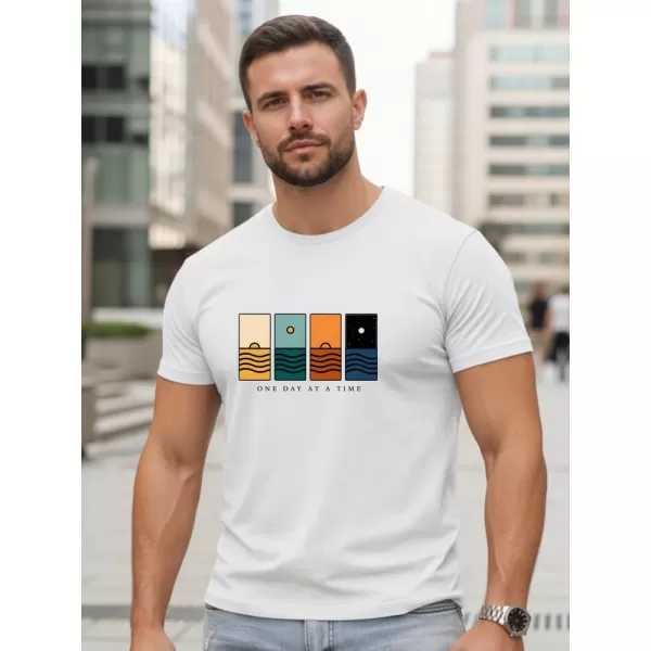  Férfi póló DSTREET NX5103R-WH FEHÉR 