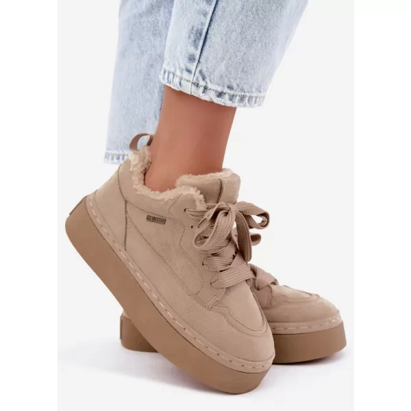  Női hóemberek BIG STAR SHOES UU274187 BÉZS 