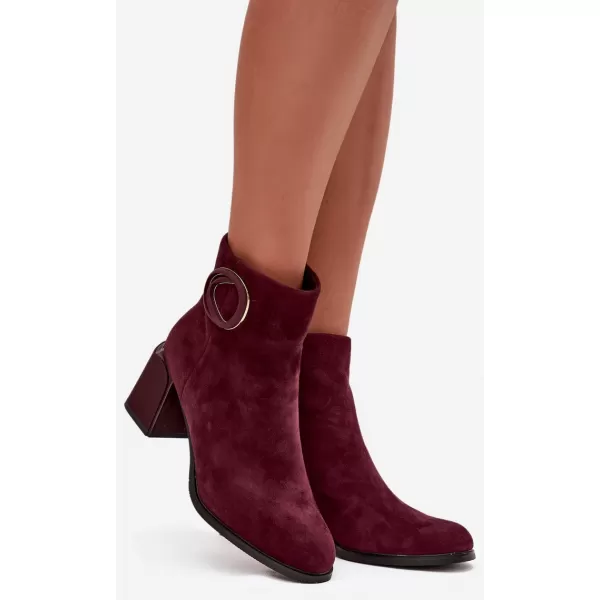  Női bokacsizma ARTIKER 57C0016 BORDO 