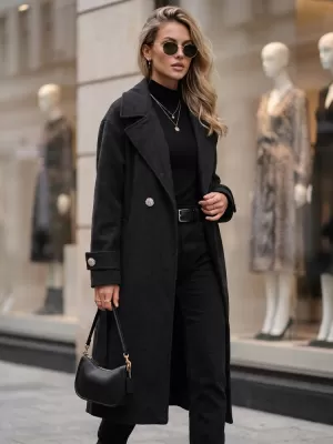 Női kabát DSTREET NY0809 FEKETE