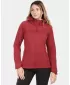 Női softshell kabát KILPI ONTAVIA-W 1L0113KI SÖTÉTVÖRÖS