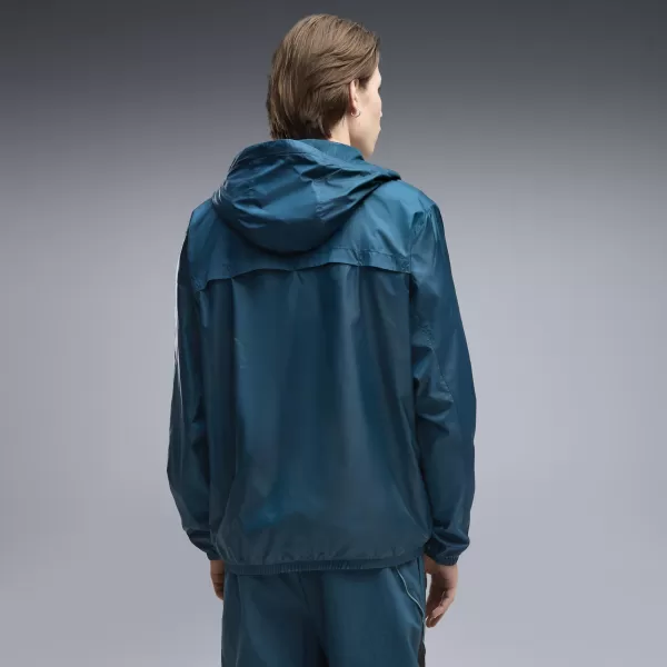  Férfi dzseki PUMA ESS REGULAR WINDBREAKER 68462536 ÉJFÉLI BENZIN 