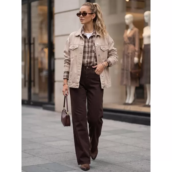  Női nadrág DSTREET UY3136 BARNA 
