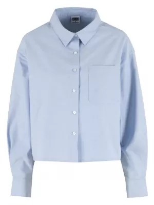 Női ing URBAN CLASSICS TB8170 VILÁGOS HORIZONT KÉK