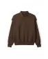 Férfi póló gallérral URBAN CLASSICS TB8595-00075 BARNA