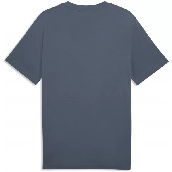  Férfi póló PUMA GRAPHICS 2 COLOR SMALL NO. 1 LOGO TEE 68471737 ESTI KÉK 