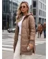 Női kabát DSTREET TY5811 KARAMELLA