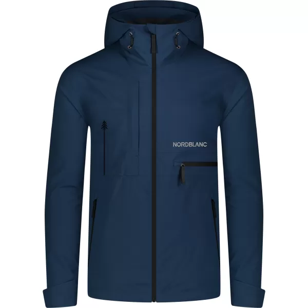  Férfi vízálló kabát NORDBLANC RIGID NBSJM8313 KÉK 