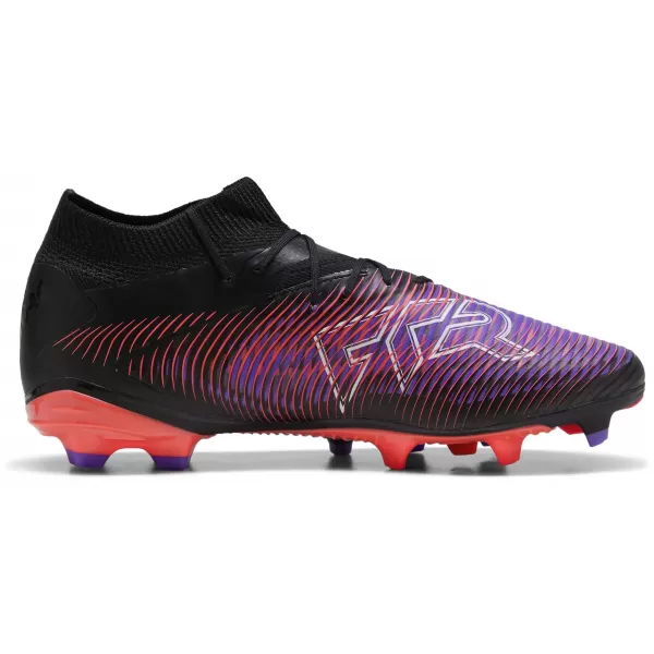  Futballcipők PUMA FUTURE 8 PRO FG/AG 108139-01 FEKETE/FEHÉR/VILÁGÍTÓ VÖRÖS 