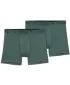 Férfi boxerek PUMA SPORT MICROFIBER BOXER 2P 93552016 ZÖLD
