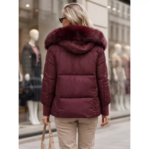  Női kabát DSTREET TY6003 BURGUNDIA 