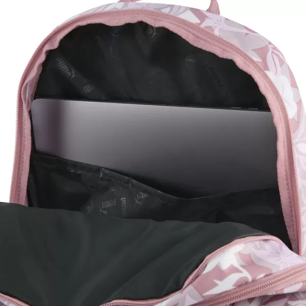  Hátizsák PUMA ACADEMY AOP BACKPACK 09115028 SÖTÉT RÓZSAFA/VIRÁGOS AOP 