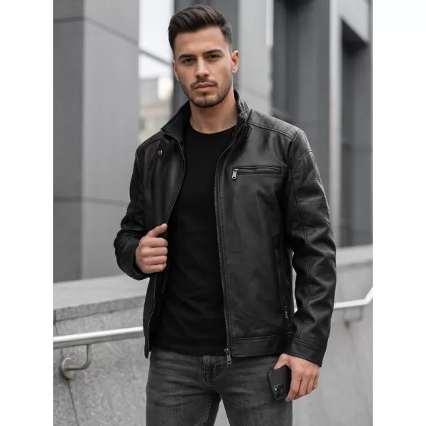  Férfi dzseki DSTREET TX5149 FEKETE 