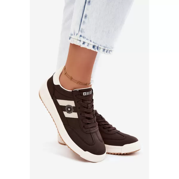  Női tornacipő BIG STAR SHOES UU274024 BARNA/BÉZS 