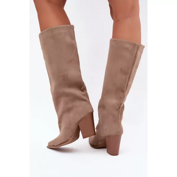 Női csizma BOTO 2576A KHAKI 