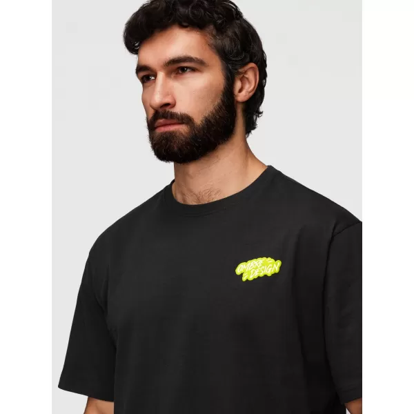  Férfi póló OMBRE OM-TSPT-0288 FEKETE 