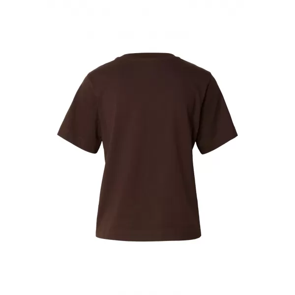  Női póló URBAN CLASSICS TB7494-00075 BARNA 