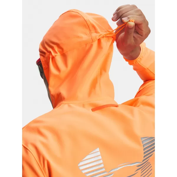  Férfi dzseki UNDER ARMOUR UA VELOCITI PRO STORM JACKET 6005897-824 NARANCS 