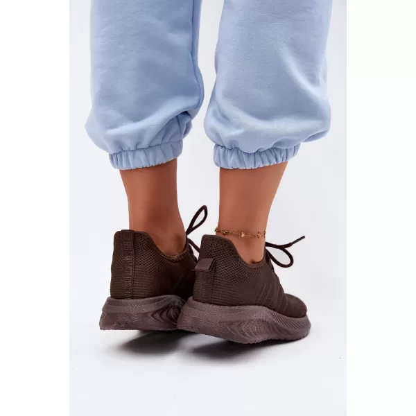  Női tornacipő BIG STAR SHOES UU274055 BARNA/BÉZS 