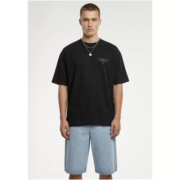  Férfi póló URBAN CLASSICS TB8755 FEKETE 