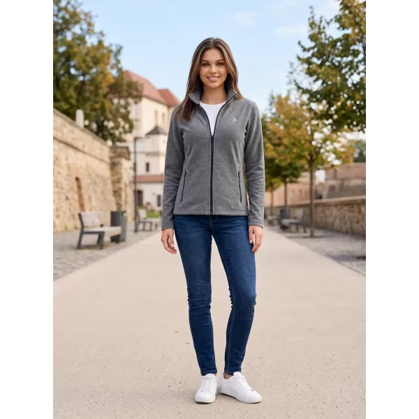  Női polár pulóver ALTISPORT ALW002852 FEKETE KIEMELÉS 