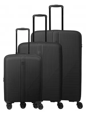 Bőrönd TRAVELITE AIR STRIPE S EXP, M EXP, L FEKETE