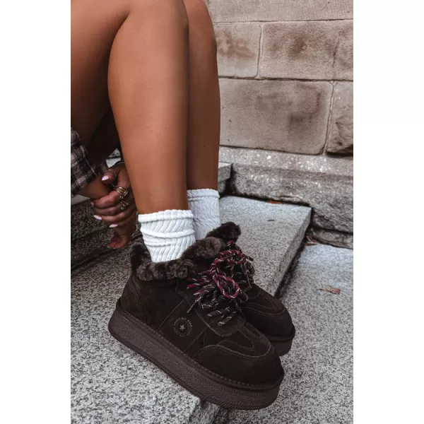  Női hóemberek BIG STAR SHOES UU274312 CSOKOLÁDÉ 
