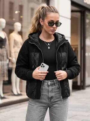 Női kabát DSTREET TY6093 FEKETE