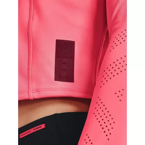  Női póló UNDER ARMOUR UA RUN ANYWHERE LASER LS 1365641-819 RÓZSASZÍN 