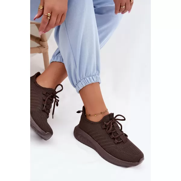  Női tornacipő BIG STAR SHOES UU274055 BARNA/BÉZS 