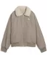 Női kabát PUMA REVERSIBLE BLOUSON HIGH LOFT LINING JACK 69456681 EGÉR SZÜRKE