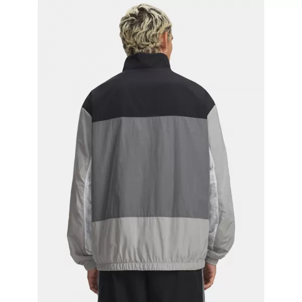  Férfi dzseki UNDER ARMOUR ICON WOVEN TRACK FZ 6009436-001 FEKETE 