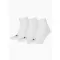 Zokni PUMA UNISEX QUARTER PLAIN 3P 93858909 FEHÉR